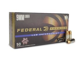 Federal Premium, Federal HST, 9mm, 9mm hst, 9mm jhp, 9mm hollow point, Federal ammo, Federal Premium 9mm, 9mm ammo, ammo for sale, Ammunition Depot
