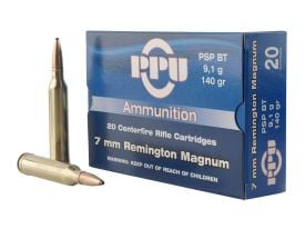 PPU, 7mm Rem Mag, PSP Boat-Tail, soft point, hunting ammo, ammo for sale, 7mm Remington magnum, Ammunition Depot