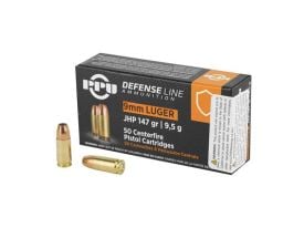PPD92 PPU Defense 9mm 147 Grain JHP