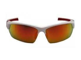 Pyramex Venture Gear Tensaw Safety Glasses, Red and White