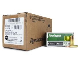 Remington UMC 223 Rem 55 Gr FMJ (Case)