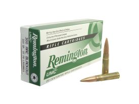 Remington UMC 300 Blackout 220 Grain Subsonic Open Tip Flat Base