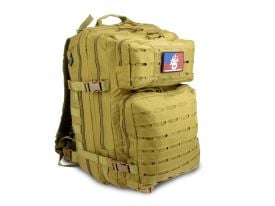 SE-02L-RTTAN RTAC Large Lasercut MOLLE Backpack w/ Holster - TAN