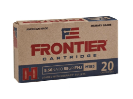 Hornady Frontier Military Grade 5.56x45mm NATO 55 Grain FMJ
