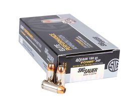 Sig Sauer Elite V-Crown 180 Grain JHP E40SW2-50 Ammo Buy