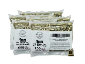 Sportsman's Select Remanufactured 9mm 115 Gr FMJ (1000 Rounds)