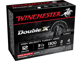 Winchester Double X 12 Gauge 3.5" 2 oz Turkey Load 4 Shot STH12354 Ammo Buy