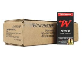 Winchester USA .380 ACP 95 Gr JHP (Case) / Rebate Available