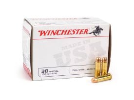 Winchester .38 Special 130 grain FMJ | 38 Special Ammo For Sale - Ammunition Depot
