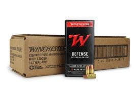 Winchester USA 9mm 147 Gr JHP (Case)