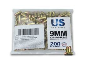 US Cartridge 9mm 124 Grain Nosler JHP (200 Round) USC9124NOS Ammo Buy
