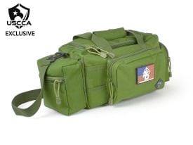 USCCA Exclusive RTAC Range Bag w/ Pistol Retention System, Medium (Green)