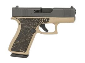 Glock G43X Slim Sub-Compact 9mm 3.41" 10+1 (Brown/Tan)