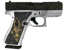 Glock G43X Slim Sub-Compact 9mm 3.41" 10+1 (Fleur De Lis)