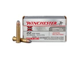 Winchester Super-X .22 Magnum 40 Grain JHP X22MH Ammo