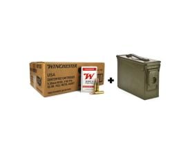 Winchester Lake City 5.56 55 Grain M193 FMJ (Case) w/ Heavy Duty Ammo Can