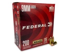Federal Champion Training, 9mm, fmj, 9mm fmj, 9mm for sale, ammo for sale, bulk ammo, Ammunition Depot
