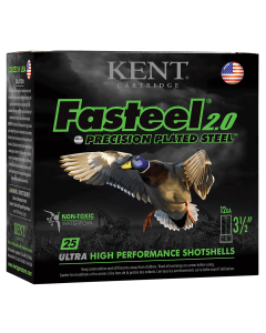 Kent Cartridge 12 Gauge 3 1-1/4 oz BB Shot/2 Shot Ammo