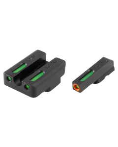 Truglo TFX Pro Handgun Sights for Walther PPS Green/Orange