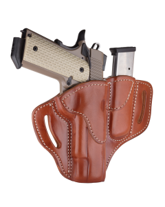 1791 Gunleather Bh1m1 Classic Brown Leather Pistol Belt Slide Right Hand Holster BH1M1CBRR