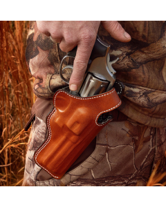Desantis Gunhide Dual Angle Hunter Tan Leather Right Hand Belt Slide Pistol Holster 016TC5LZ0