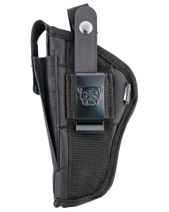 Bulldog Cases Extreme OWB Hip Holster, Ambidextrous, Size 31 (Black)