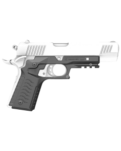 Recover Tactical CC3H01 Grip Rail System Black Polymer Picatinny for Standard Frame 1911
