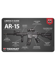 TekMat TEKR17AR15MEDIA Liberals Guide To The AR15 Cleaning Mat 11 x 17