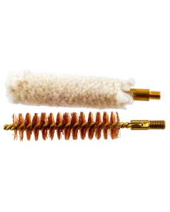 Traditions A1238 BrushSwab Set 50 Cal 10 32 Thread Bronze Bristles 1 Set
