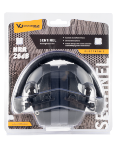 Pyramex Venture Gear Sentinel Muff 26 dB Black 1 Pair