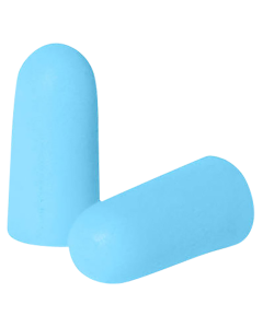 Radians Aqua Blue Foam Earplugs 25 Pr NRR 31