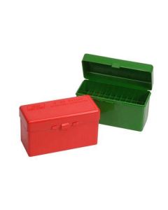Mtm Case-Gard Flip Top Rifle Ammo Box 224 Clark-9.3x57mm 60 Round Red