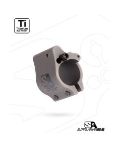 Superlative Arms Titanium .875" Adjustable Gas Block for AR-15
