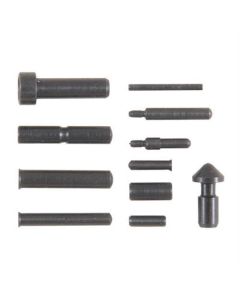 EGW Black Stainless Steel Mini Muzzle Brake - .45 Cal, .456 Bore, 1/2-28 Thread