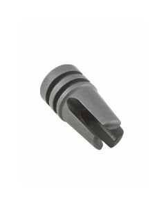 AR-15 Black Chrome Moly 3-Prong Compensator for .223/5.56 1/2-28