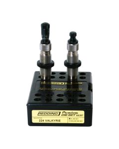 Redding 224 Valkyrie Premium Series Full Length Die Set - Carbide Size Button & Seating Micrometer