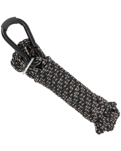 Black Reflective Hoist Rope 25' Long