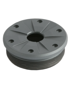 Silencerco Bravo Front Cap 7.62mm Stainless Steel Gray