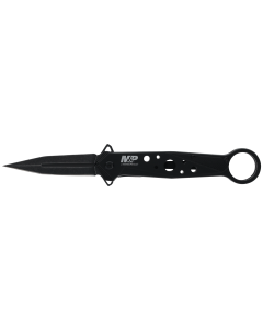 SW Knives M&P Folding Dagger Spring Assist 8.75 Finger Loop