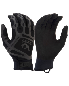 Pyramex Hook & Loop Compression Gloves - Black XXL