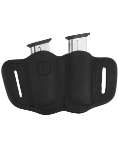 Stealth Black Double Mag Holder for Single Stack Mags