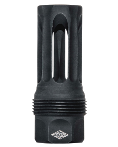 Yankee Hill Flash Hider Black Steel 5/8x24 for 9mm SRX Adapter