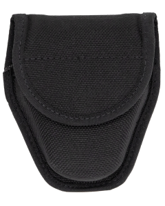 Bianchi Double Handcuff Case Black Textured Hook & Loop