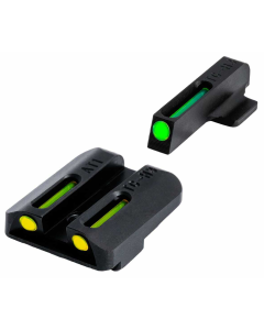 TruGlo TFO Green/Yellow Tritium Fiber Optic Sights 1911 Govt