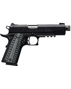 Browning 1911-22 Black Label Suppressor Ready with Rail 22 LR 10+1 Black/Gray