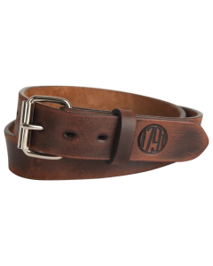 1791 Gunleather BLT-01 Gun Belt - Vintage Leather, Size 34/38, 1.50" Wide