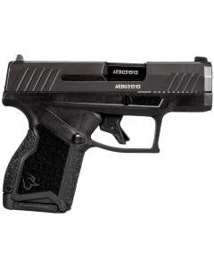 Taurus GX4 9mm 3.06 13+1 Gray Slide Black Polymer Grips