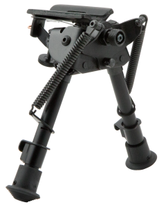 Harris 6-9 Inch Steel Aluminum Bipod with Rubber Feet