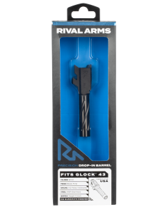 Rival Arms Precision V1 Barrel for Glock 43 9mm Black PVD