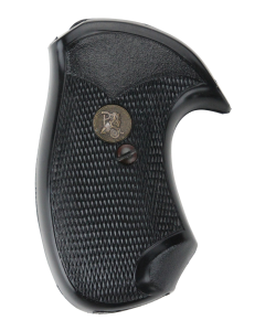 Pachmayr Compact Black Rubber Grips for Small Rossi Revolvers